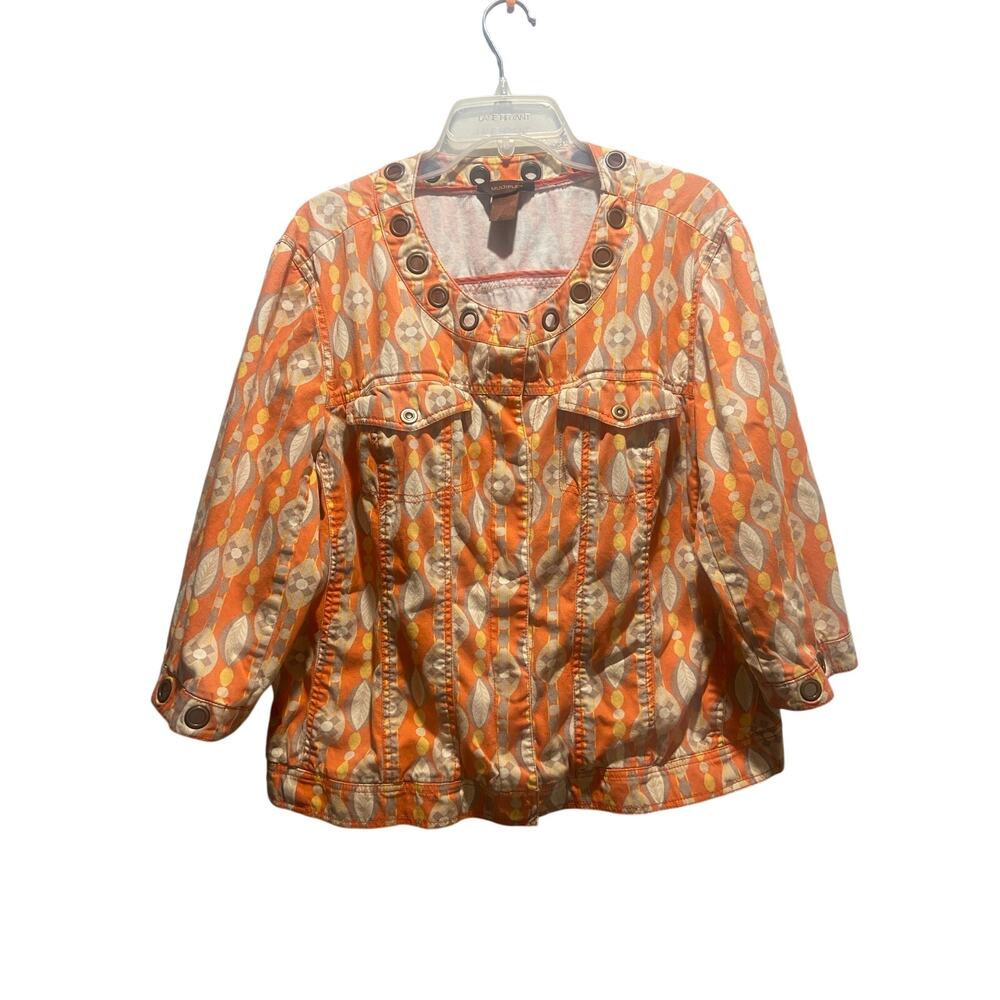 Vintage Boho Hippie Jacket/Top – Size XL
